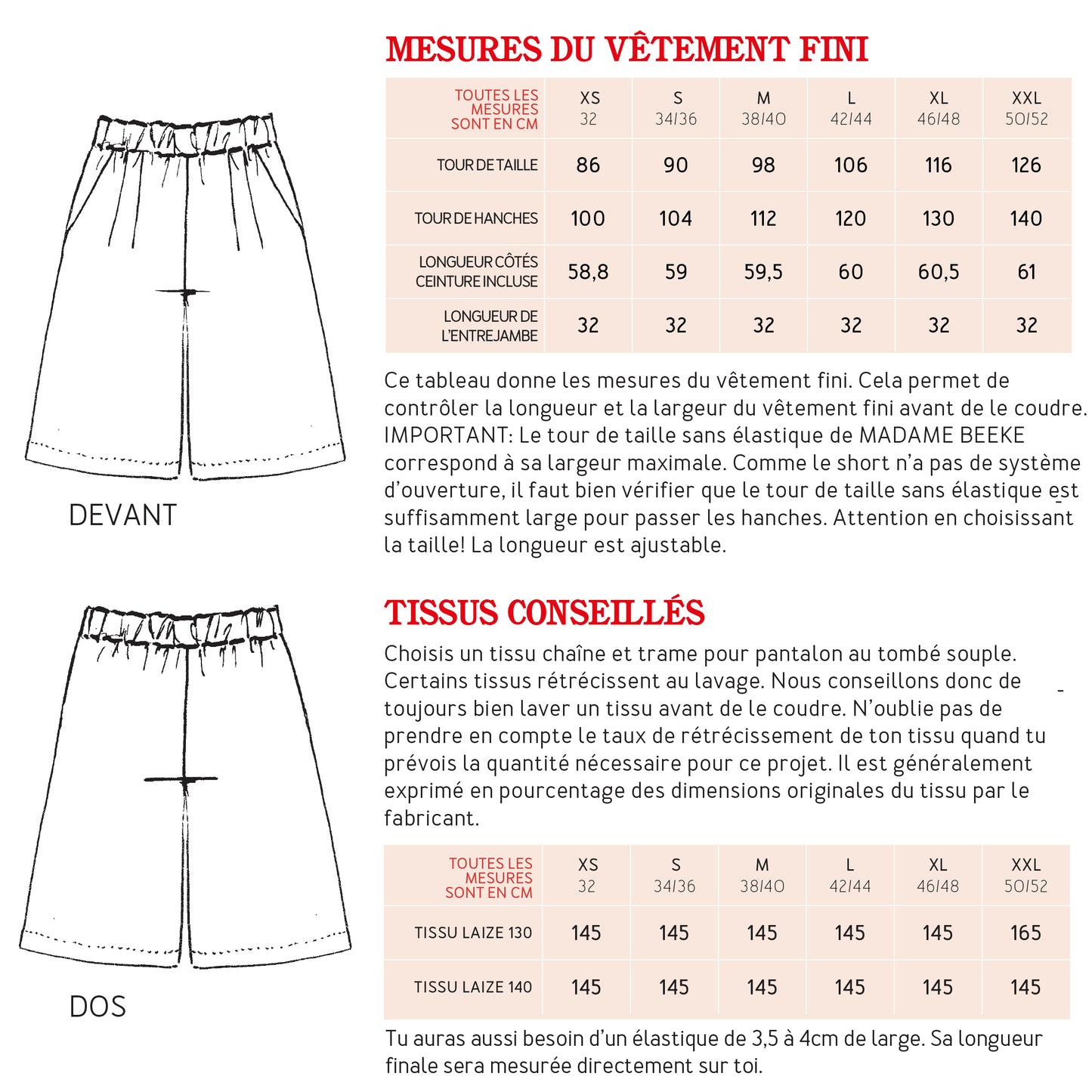 Bermuda Madame BEEKE