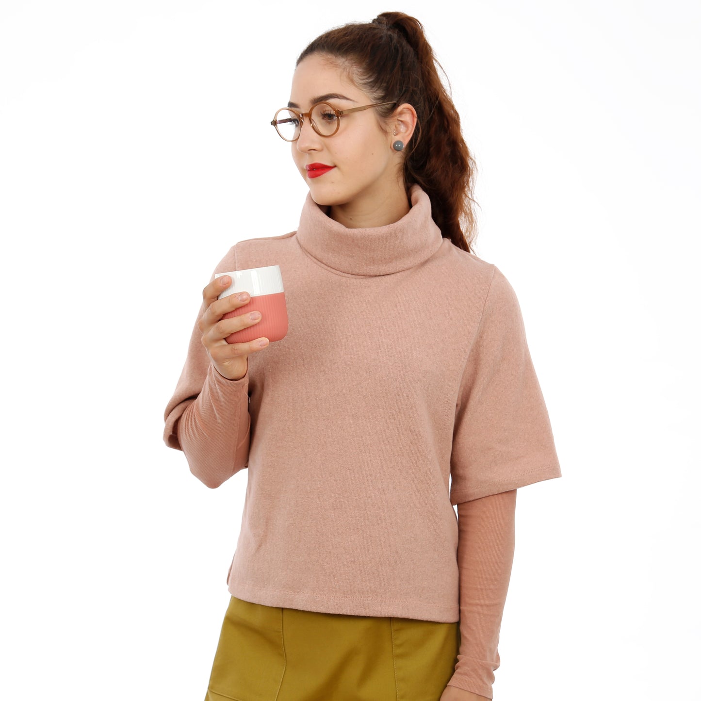 Pull à col roulé Madame DÖRTE