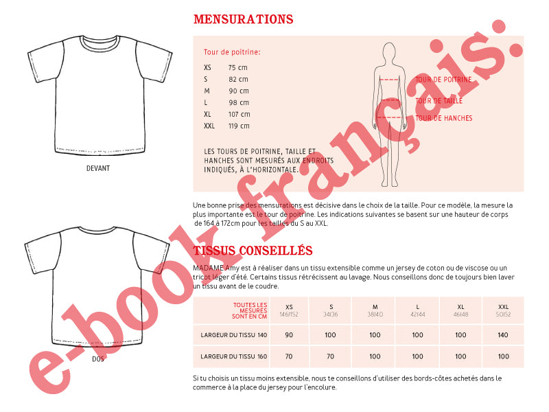 T-shirt Boyfriend Madame AMY
