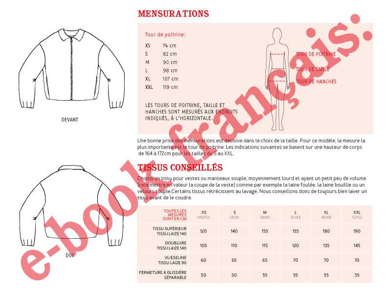 Veste doublée Madame EBBA