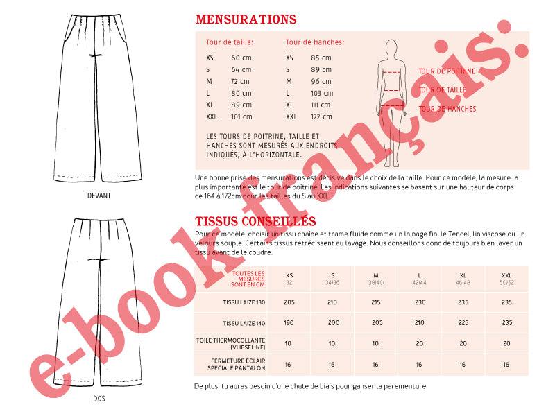 Pantalon Palazzo Madame MIKO