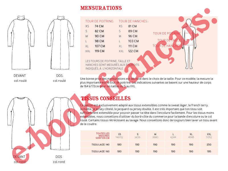 Robe Droite fendue Madame NORA