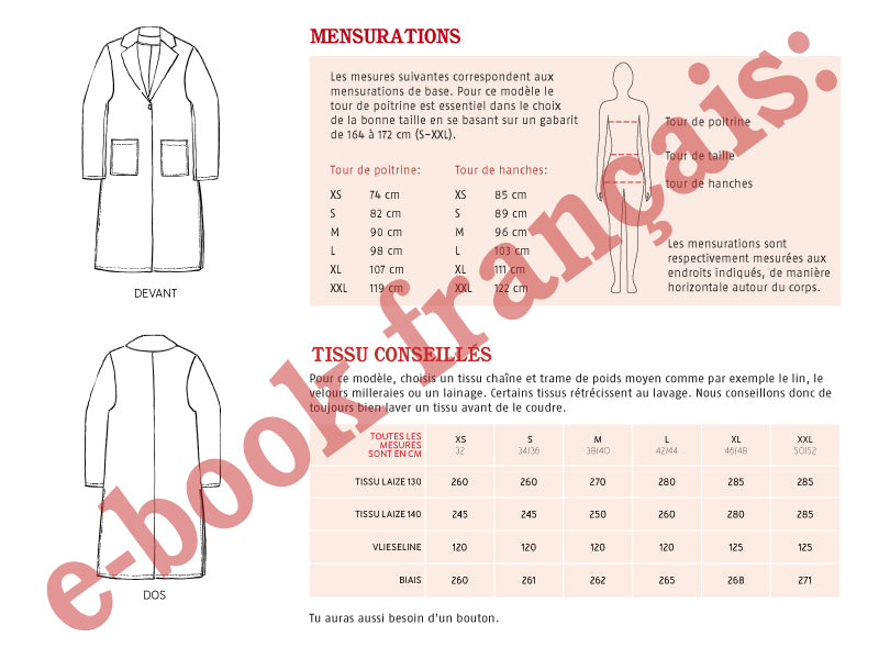 Manteau léger Madame SHIRA