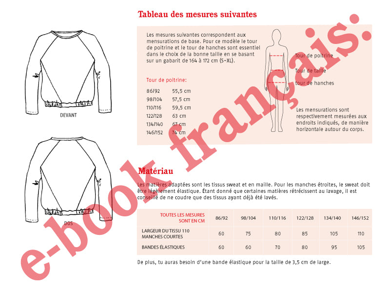 Pull raglan LILLE