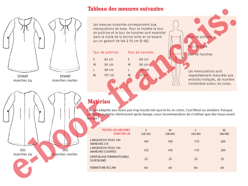 Robe variable Madame AMELAND