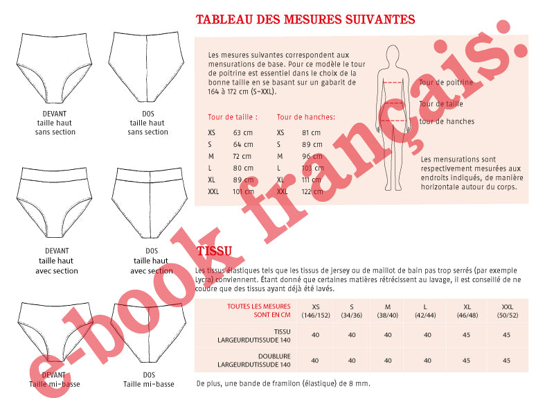 Culotte de bikini Madame APRIL