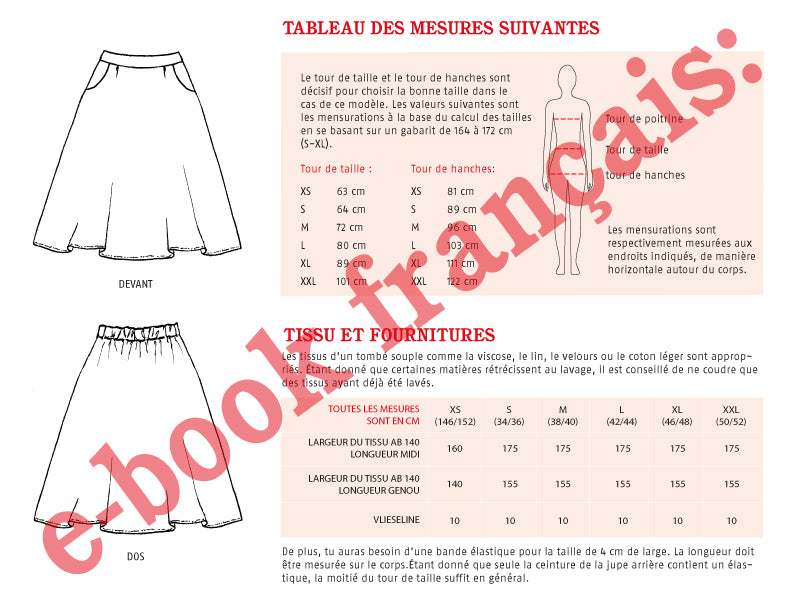 Jupe ample Madame CARRY