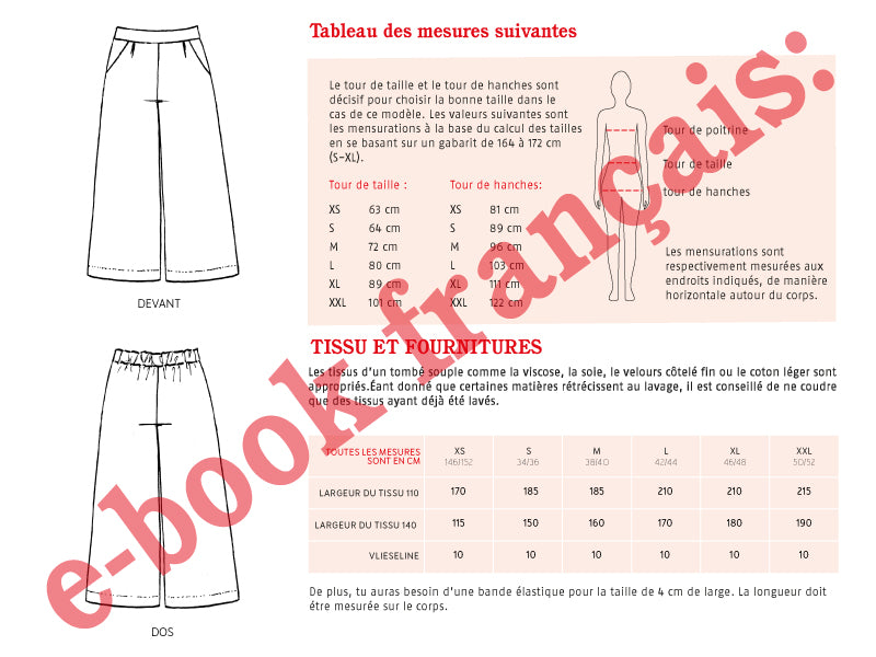 Pantalon Madame HEDDA