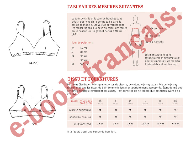 Haut de bikini Madame JUNE