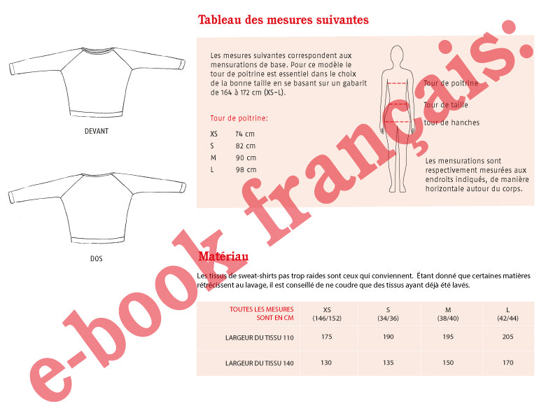 Sweater raglan Madame MONA