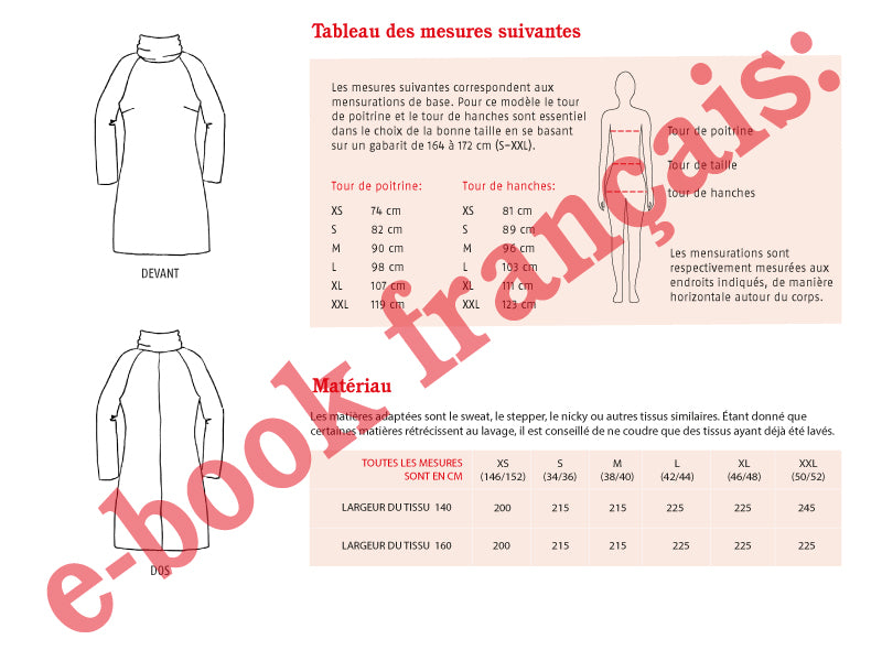 Robe en sweat Madame POLLY