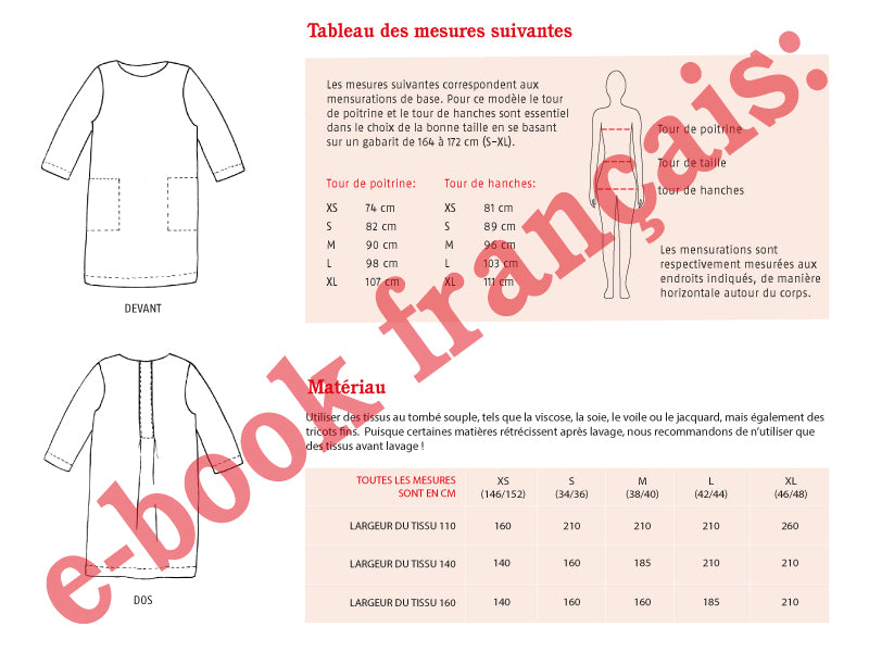 Robe droite Madame YUMA