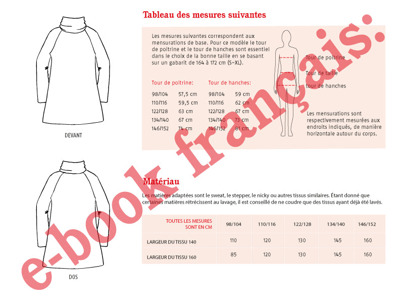 Robe en sweat POLLY