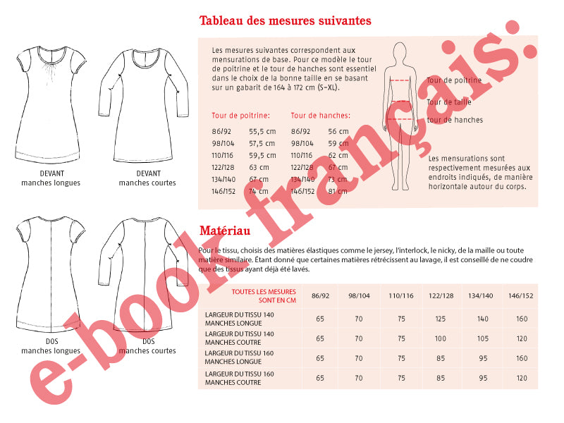 Robe en jersey VLIELAND