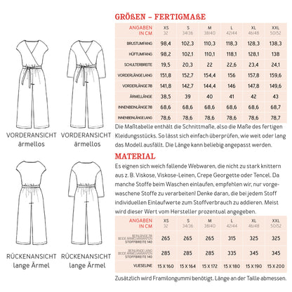 combinaison Madame ZITA