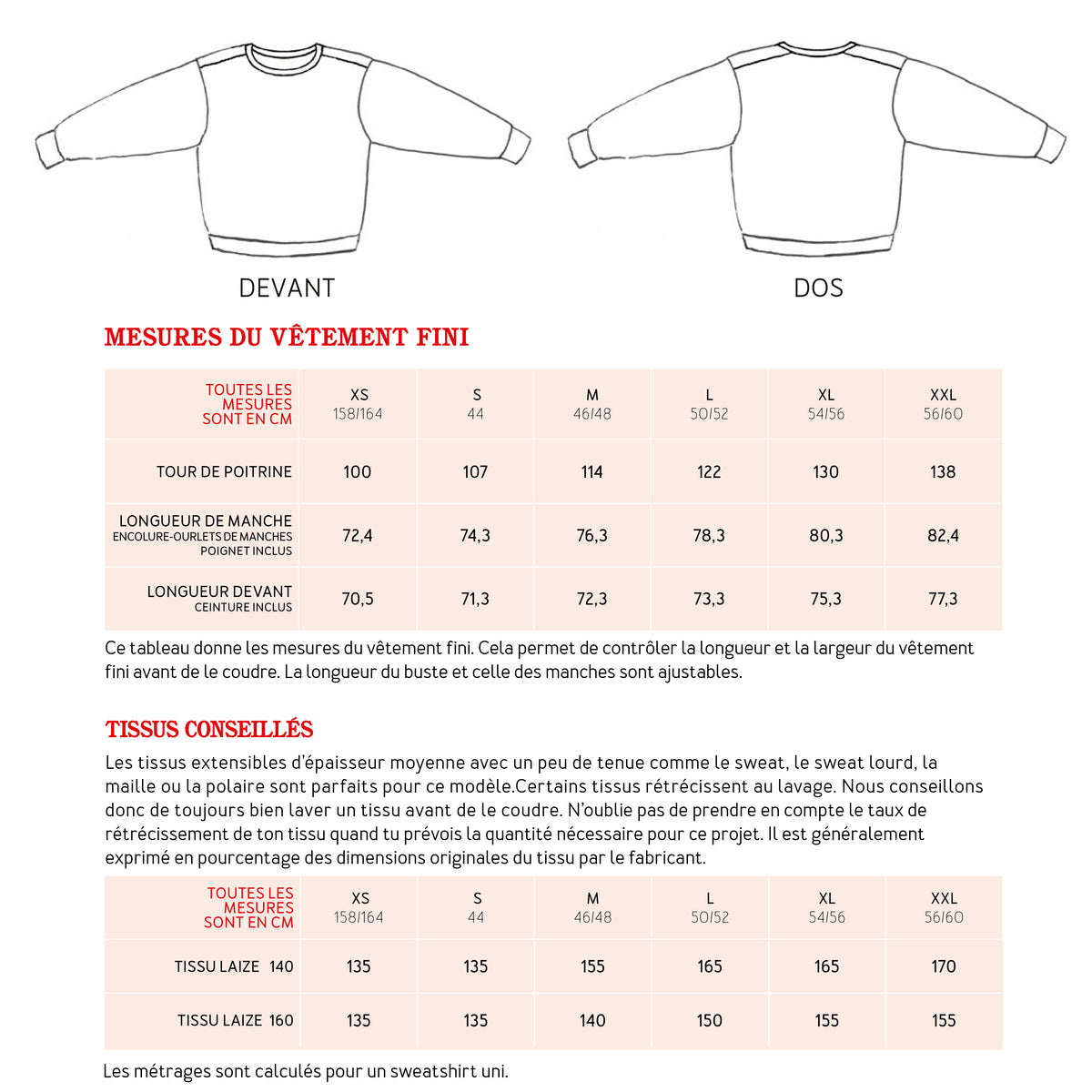 Sweat colorblock Monsieur ALEX