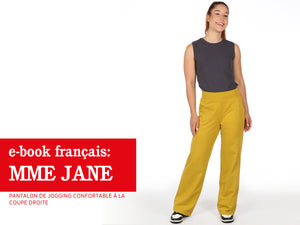 Madame JANE • Pantalon de jogging confortable à la coupe droite