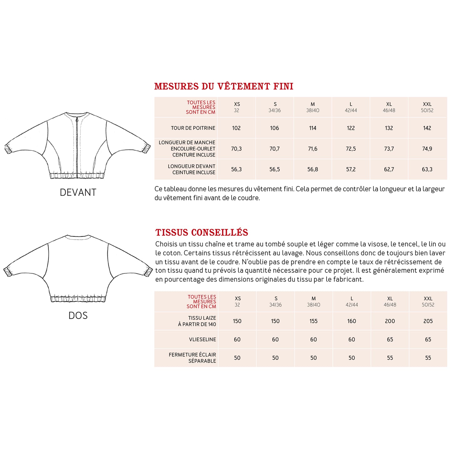 Veste Madame KORA