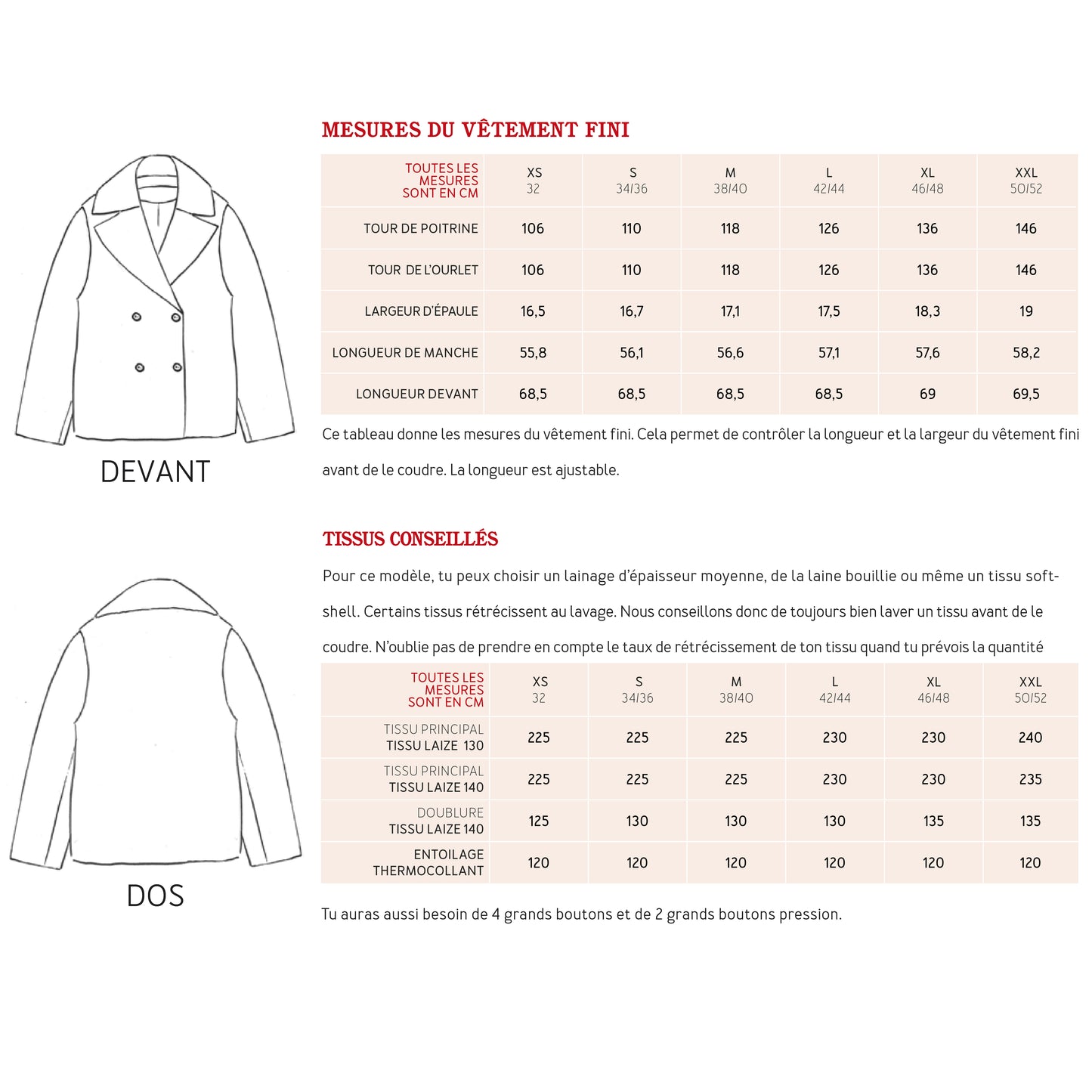 Manteau Madame LAURA