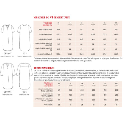 chemise de nuit Madame LUNA