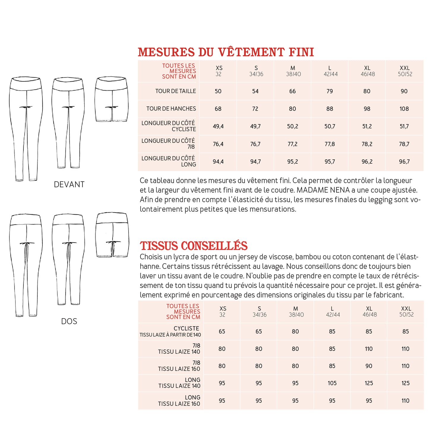 Legging Madame NENA