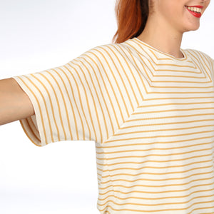Madame LORI • T-shirt oversize à larges manches  raglan