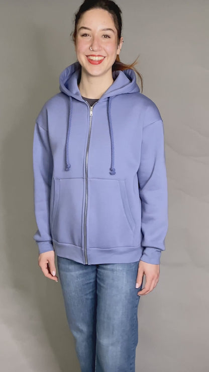 Sweat zippé Madame LOU