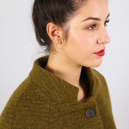Manteau court fin Madame LINDA