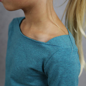 MARLENE • T-shirt basique avec des empiècements aux épaules