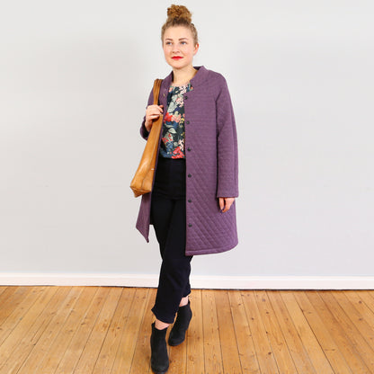 Manteau court fin Madame LINDA