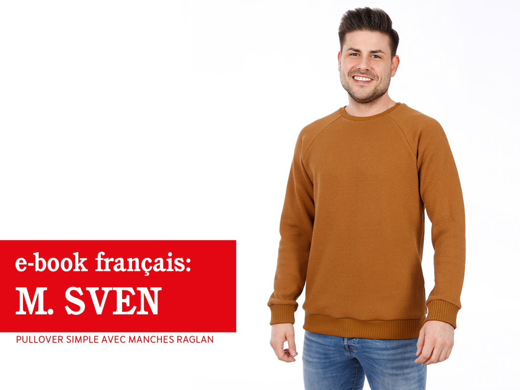 Monsieur SVEN • Pullover simple avec manches raglan