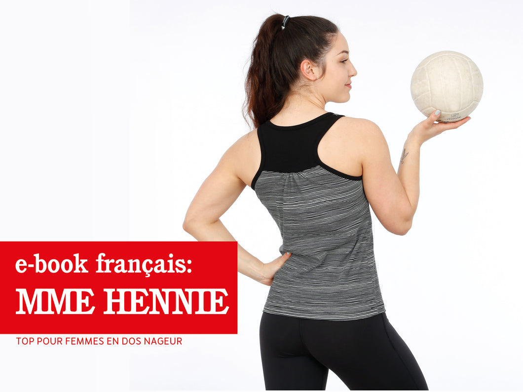 Madame HENNIE • Top pour femmes en dos nageur