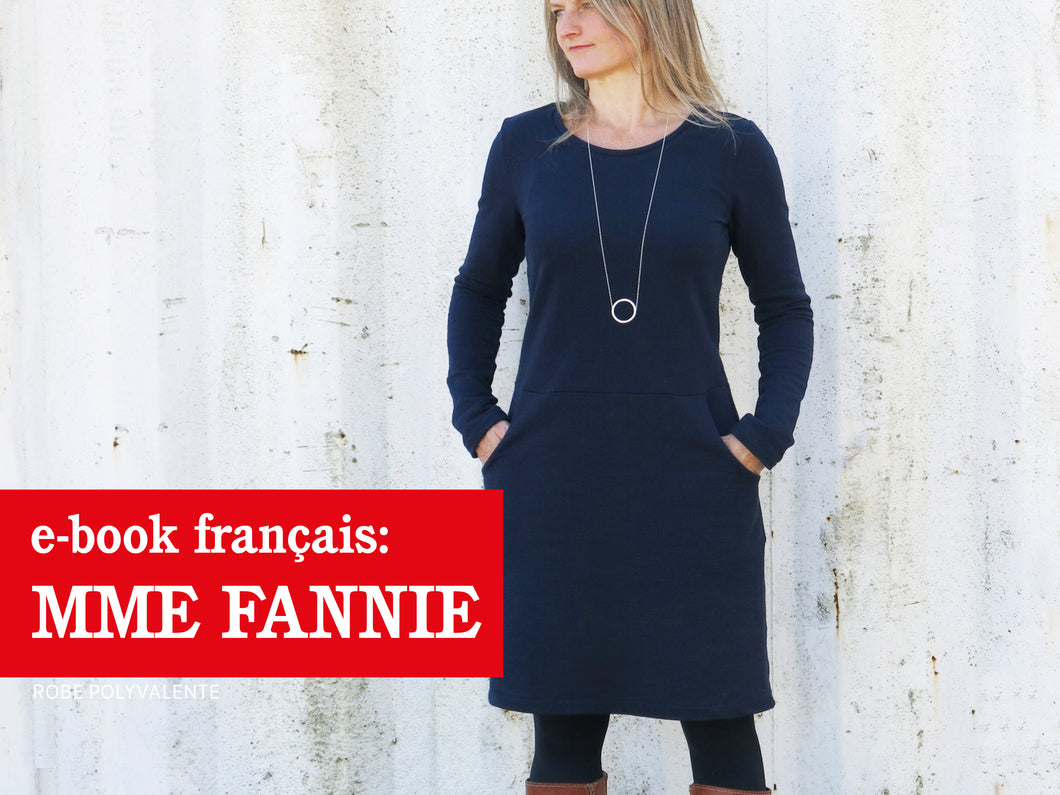 Madame FANNIE • Robe polyvalente en coton molletonné