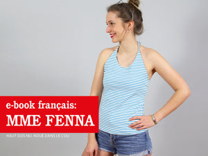 Madame FENNA • Haut dos nu, noué dans le cou